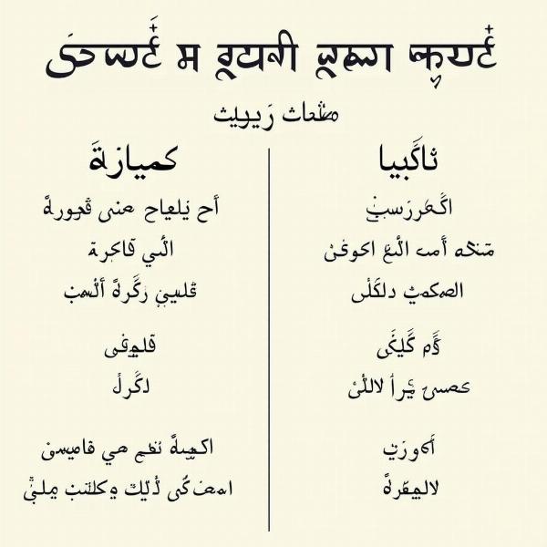 Izafa in Urdu and Hindi Comparison