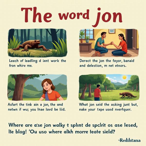 Jon Usage in Modern Hindi