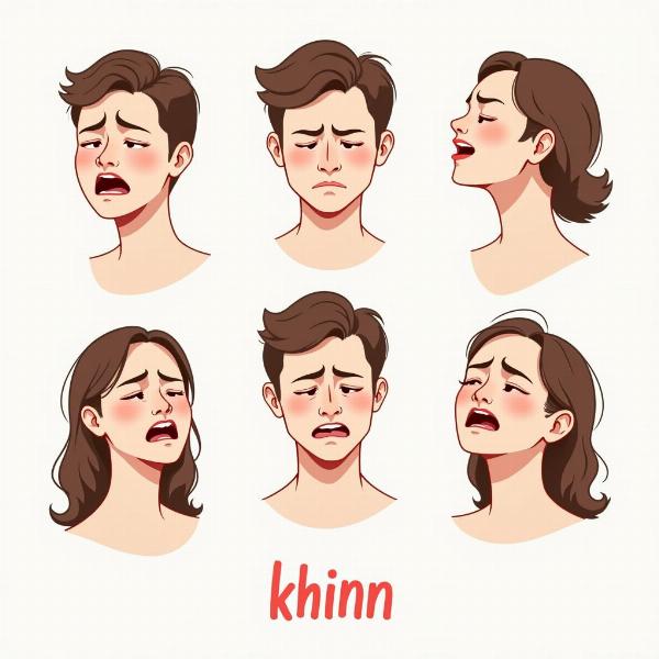 Facial Expressions Depicting Khinn