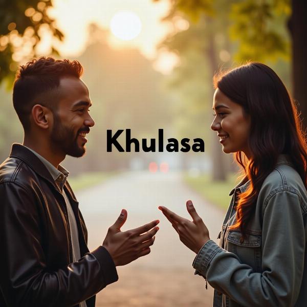 Khulasa in Everyday Conversations