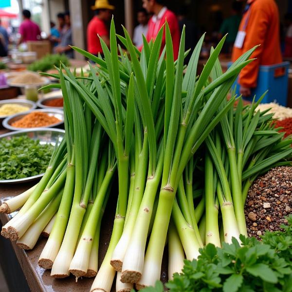 Lemongrass in Indian Market