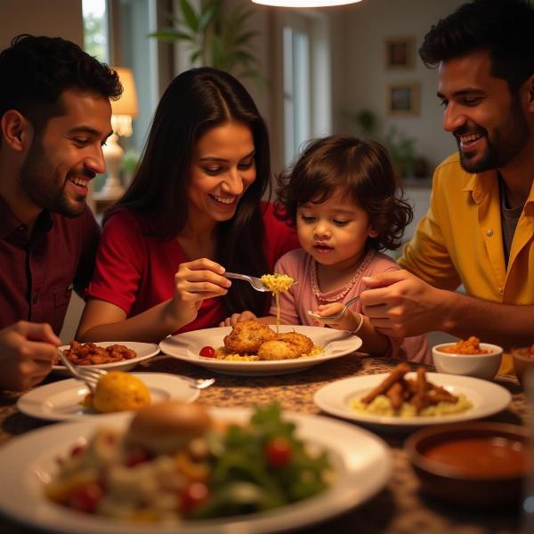 Sharing the Lijjat of a Meal with Family