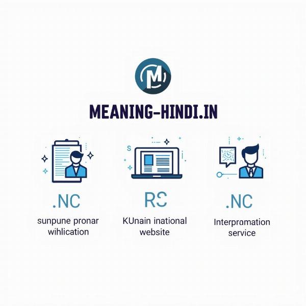 Meaning-Hindi.in Logo and Services