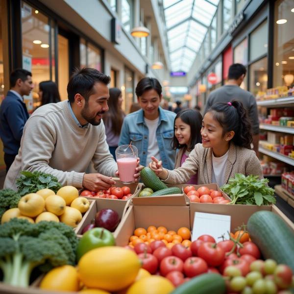 Middle Class Indian Shopping