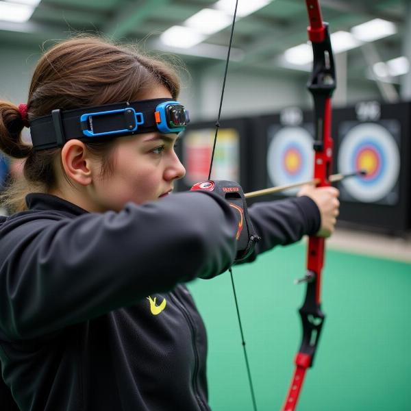 Archer in Modern Sports Competition