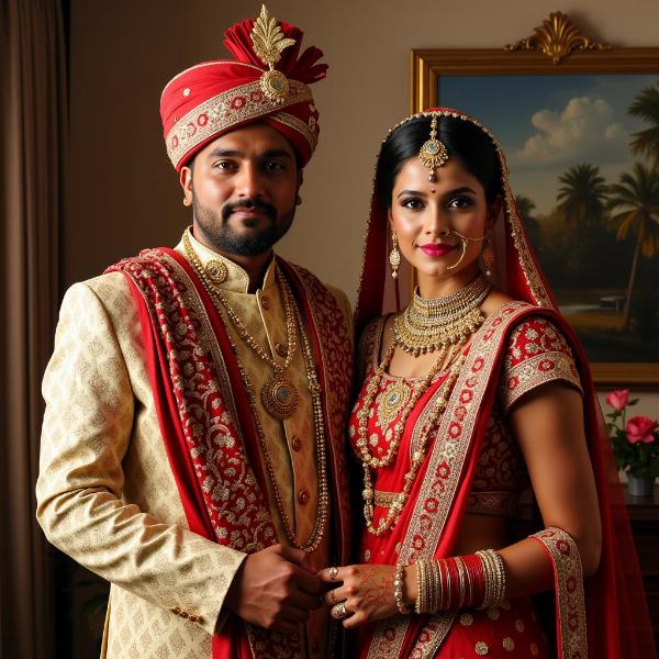 Modern Indian Wedding Attire