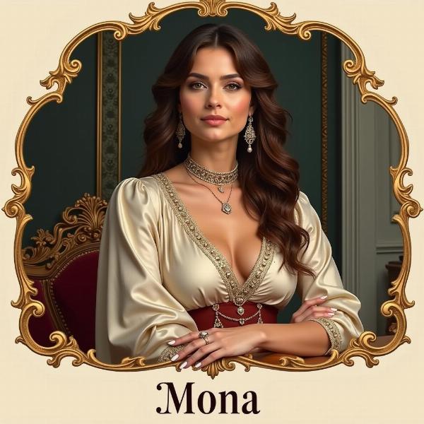 Mona: A Name of Nobility and Grace