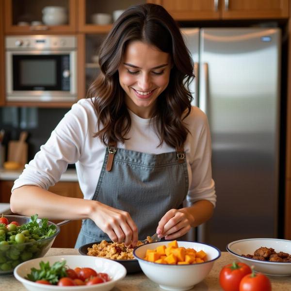 Cooking with enthusiasm