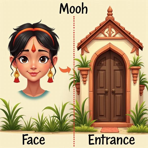 Mooh: Face and Entrance