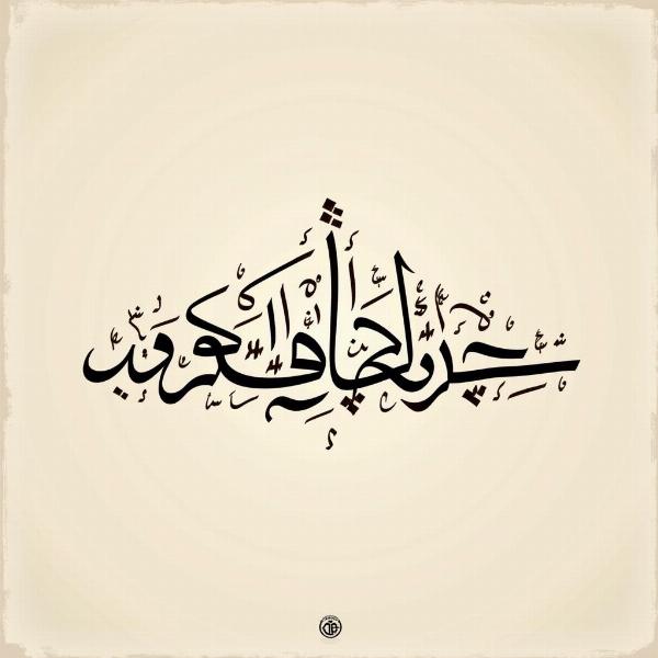 Muzammil Name in Arabic Calligraphy