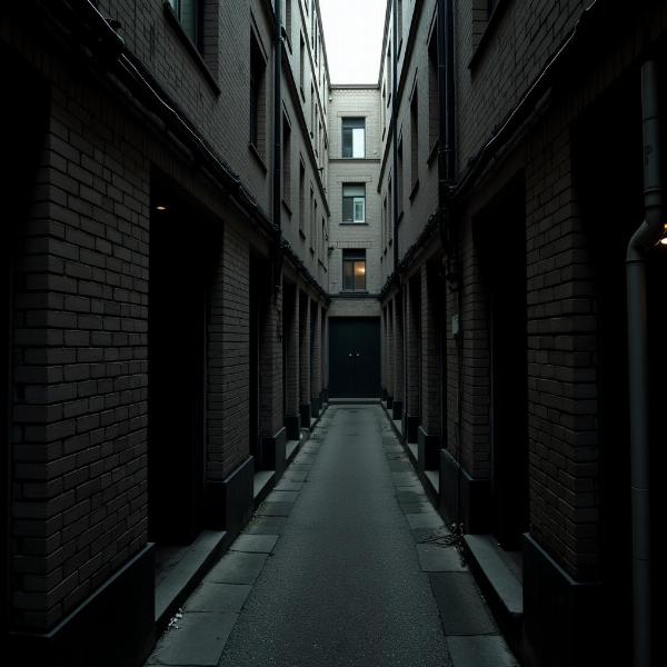 Narrow Passageway Between Buildings