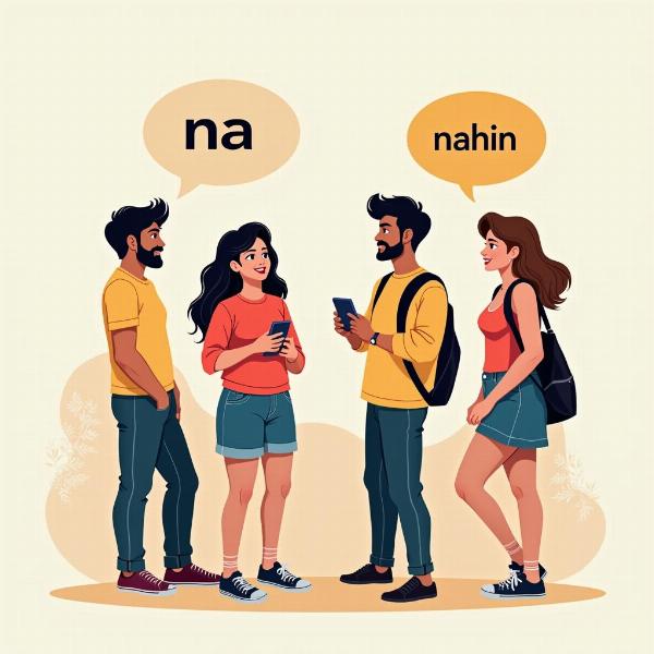 Informal ways to say "nop" in Hindi