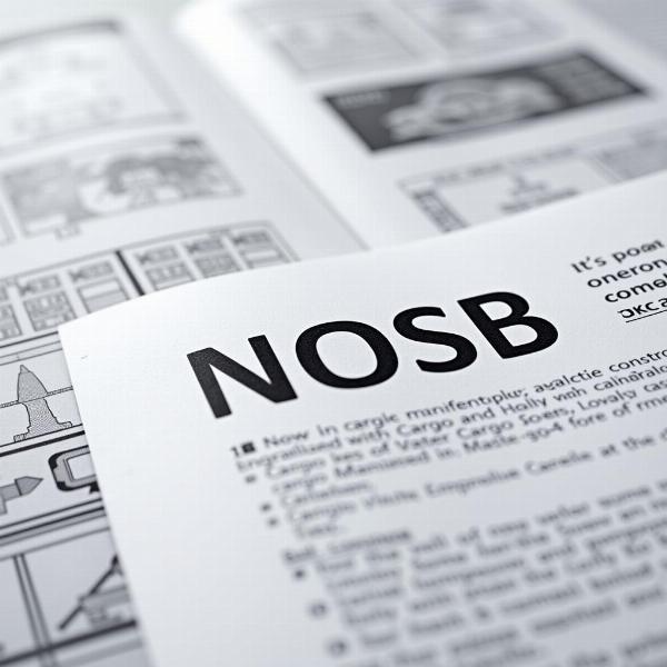 NOSB in Technical Manual