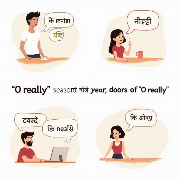 Examples of "O really" in Hindi conversations