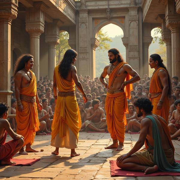 Pandavas in Virata Kingdom