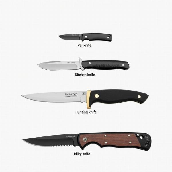 Penknife vs Other Knives