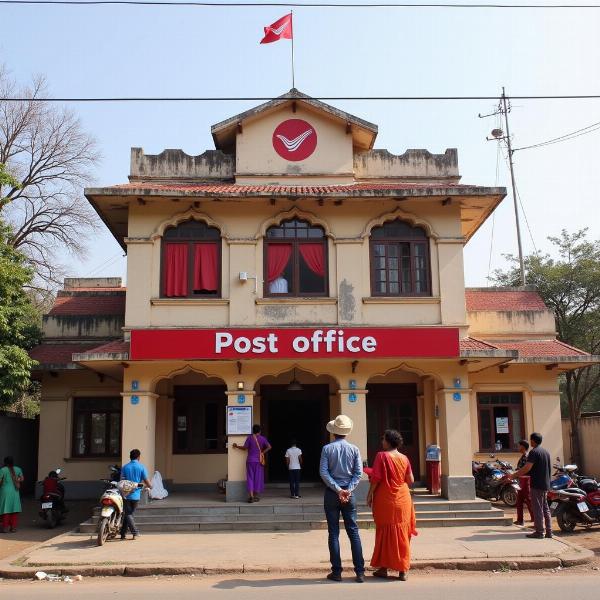 Post Office Building in India