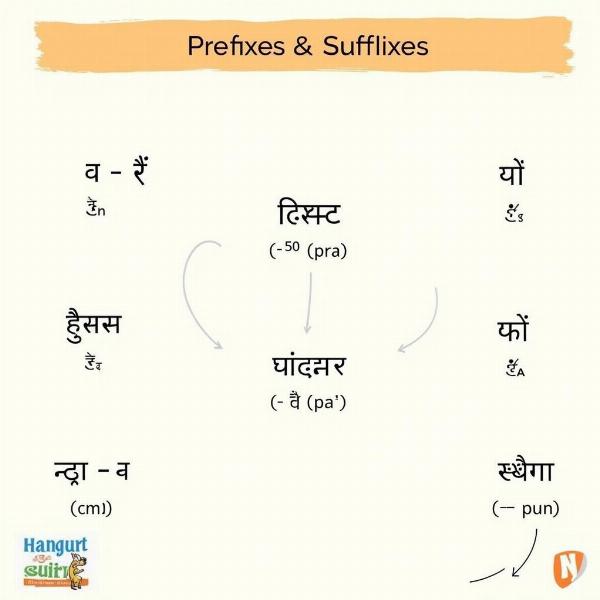 Prefixes and Suffixes in Hindi