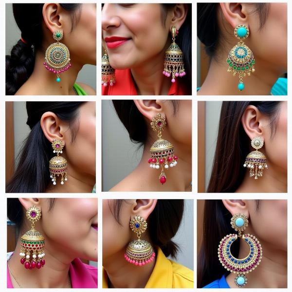 Regional Variations of Indian Earrings