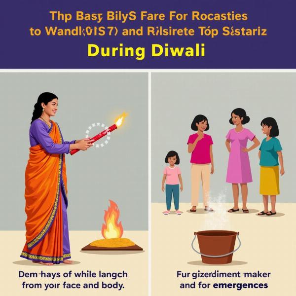 Safe Diwali Cracker Handling