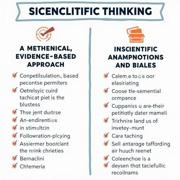 Scientific vs. Unscientific Thinking