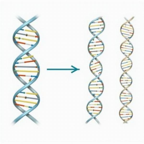 Semiconservative Replication Diagram