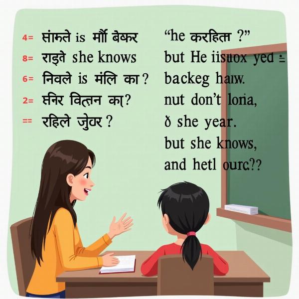 She Knows Meaning in Hindi Translation