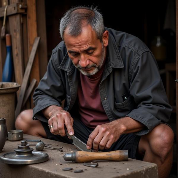 Sikligar Traditional Metalworking