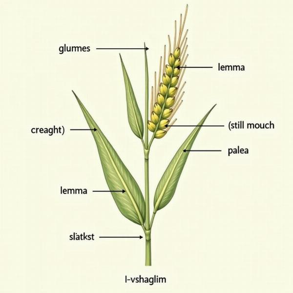 Diagram of Spikelet Structure