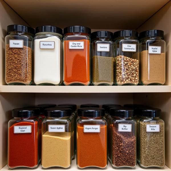 Storing Spices Properly