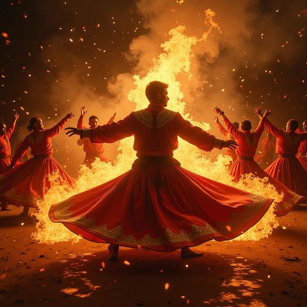 Sufi Whirling Dervishes