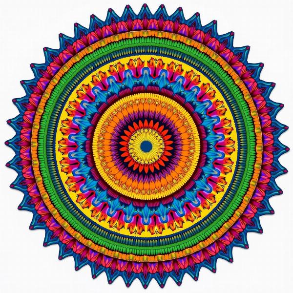 Symmetry in Mandala