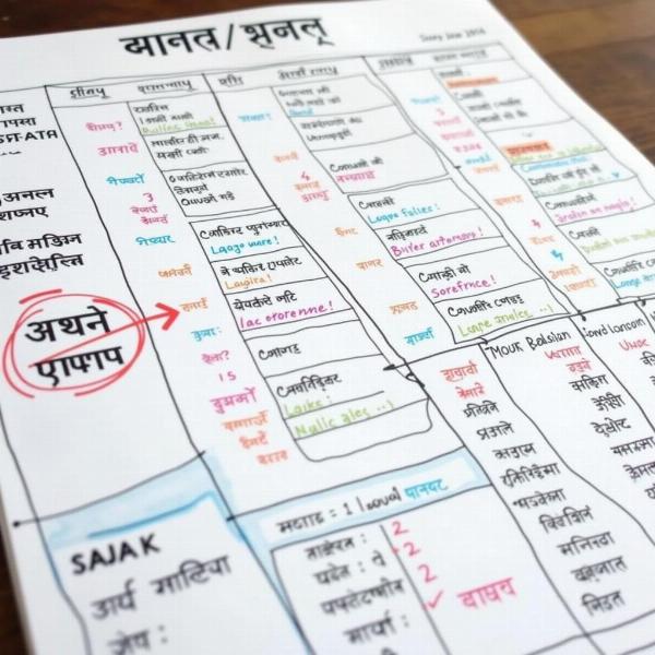 Systematic Planning in Hindi