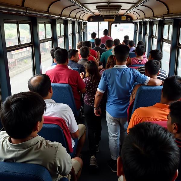 Taking the Bus in Mumbai