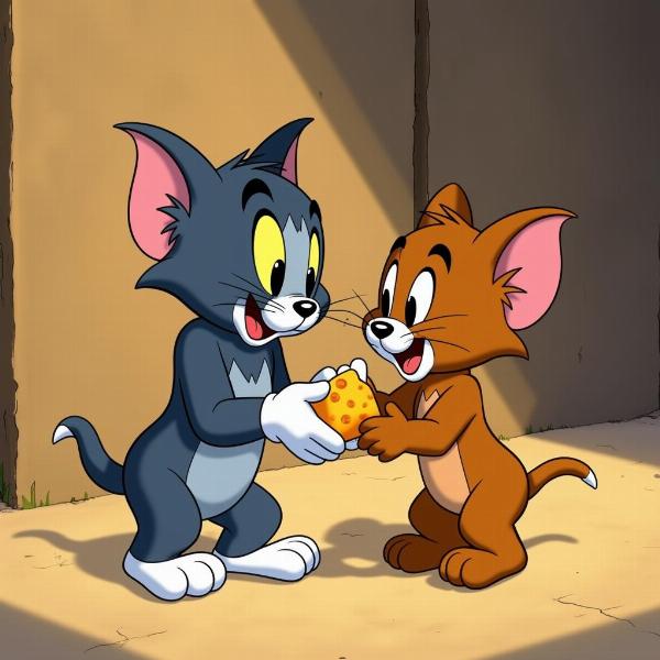 Tom and Jerry Friendship Moment