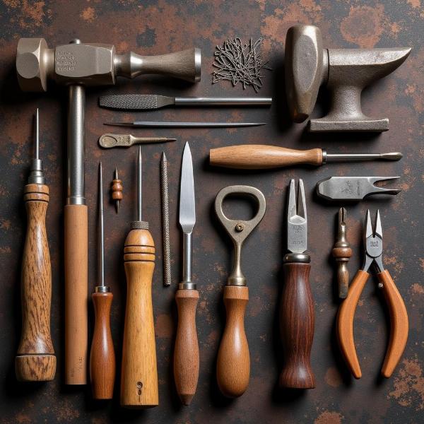 Traditional Goldsmith Tools in India