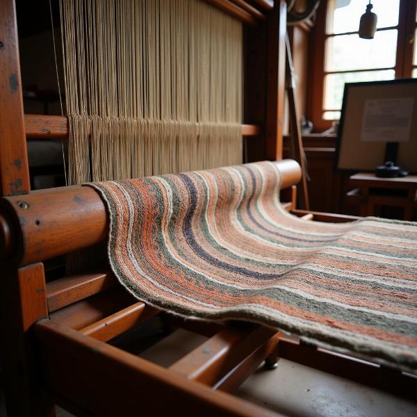 Traditional Indian Loom for Woollen Clothes