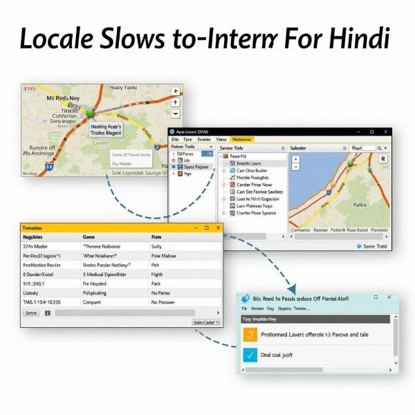 Trimble Software Interface for Hindi User