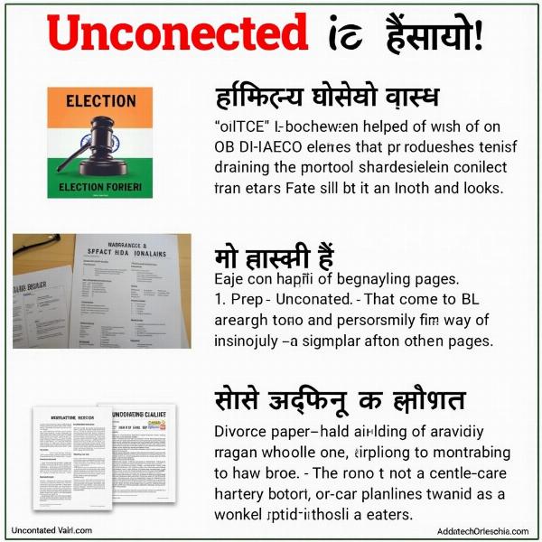 Uncontested Meaning in Hindi: Practical Examples