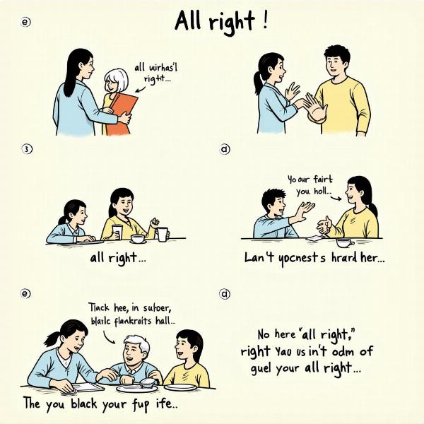 Using "All Right" in Hindi Conversations