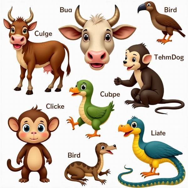 Various Animal Sounds in Hindi