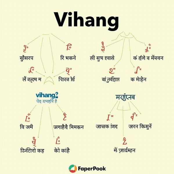 Hindi words related to Vihang