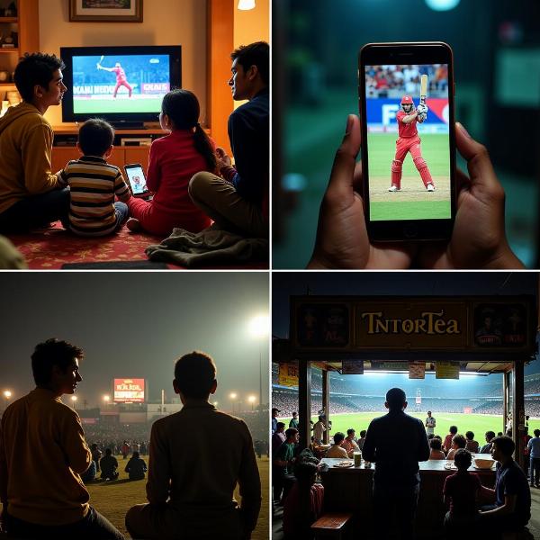 Watching Cricket in India