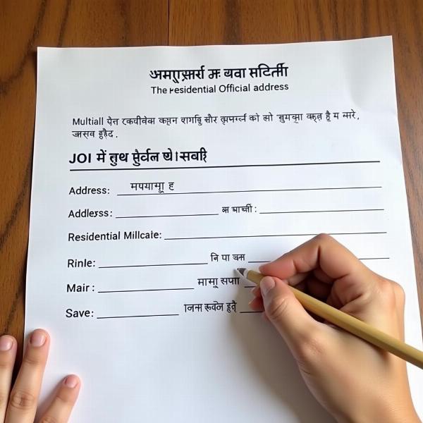 Hindi Translation for Official Documents