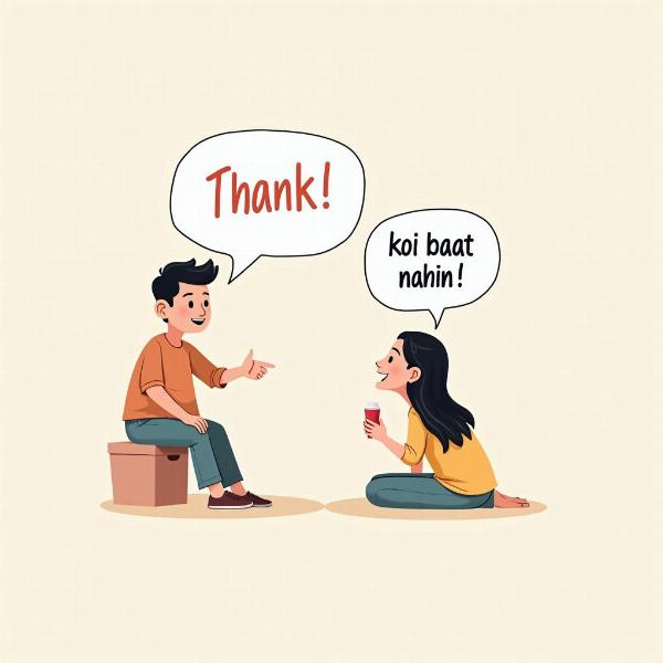 Informal "You're Welcome" in Hindi