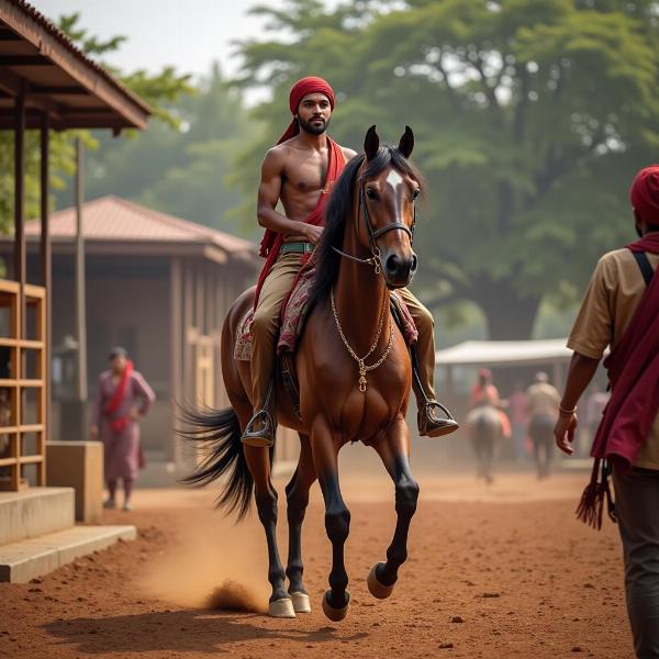 Arabian Horse in India