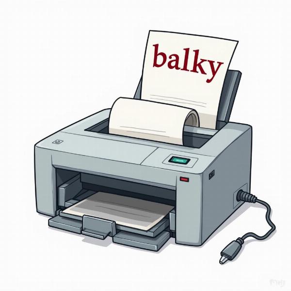 Balky Printer