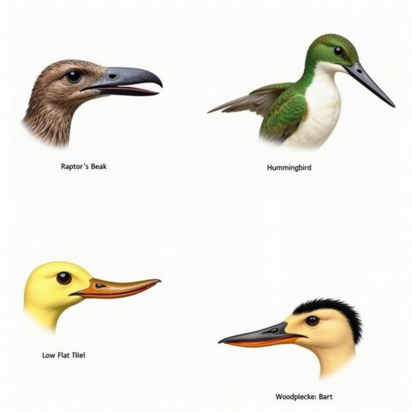 Diversity of Bird Beaks