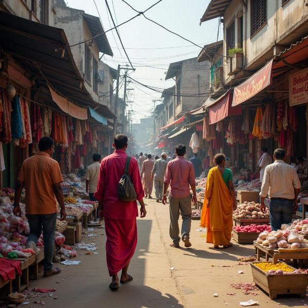 Bargaining at a Street Market