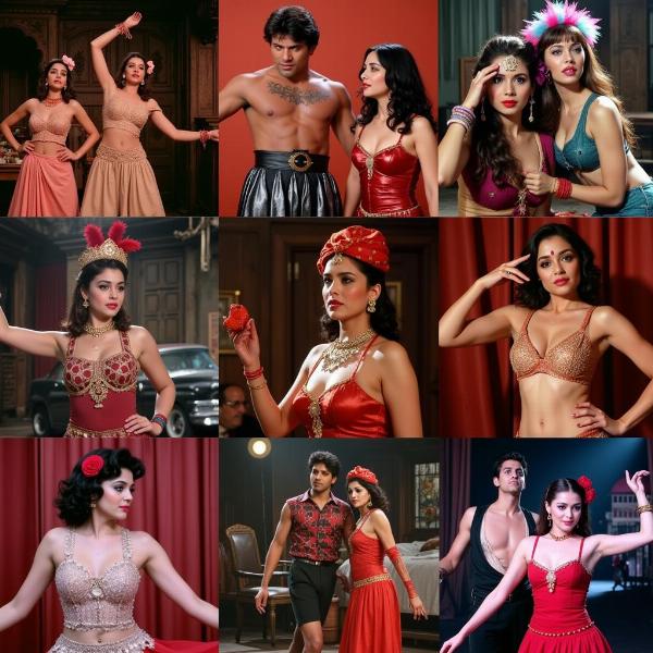 Bollywood and Burlesque Influence